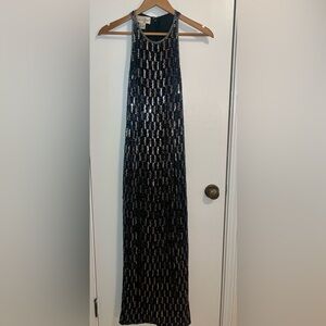 Laurence Kazar sequin formal dress.